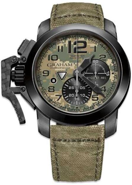 Replica Graham Watch 2CCAU.G05A Chronofighter Black Arrow Digi Camo Replica Graham Watch 2CCAU.G05A Chronofighter Black Arrow Digi Camo